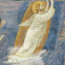Gesù si staccò da loro e veniva portato su, in cielo