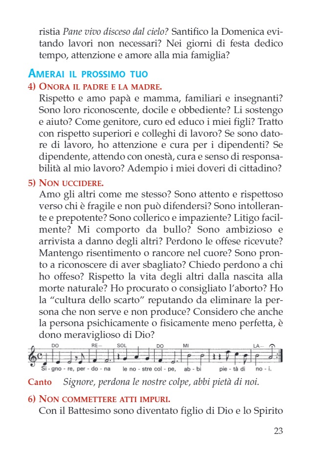 Esame di coscienza Gioventù Ardente Mariana Esame di coscienza Gioventù Ardente Mariana