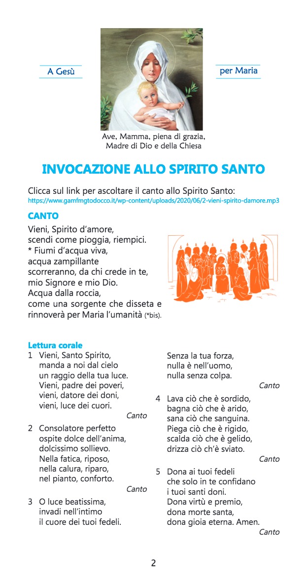 Santissima Trinità Padre Figlio E Spirito Santo Vi Adoro Profondamente Santissima Trinità – Gloria al Padre al Figlio allo Spirito Santo