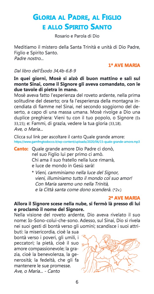 Santissima Trinità Padre Figlio E Spirito Santo Vi Adoro Profondamente Santissima Trinità – Gloria al Padre al Figlio allo Spirito Santo